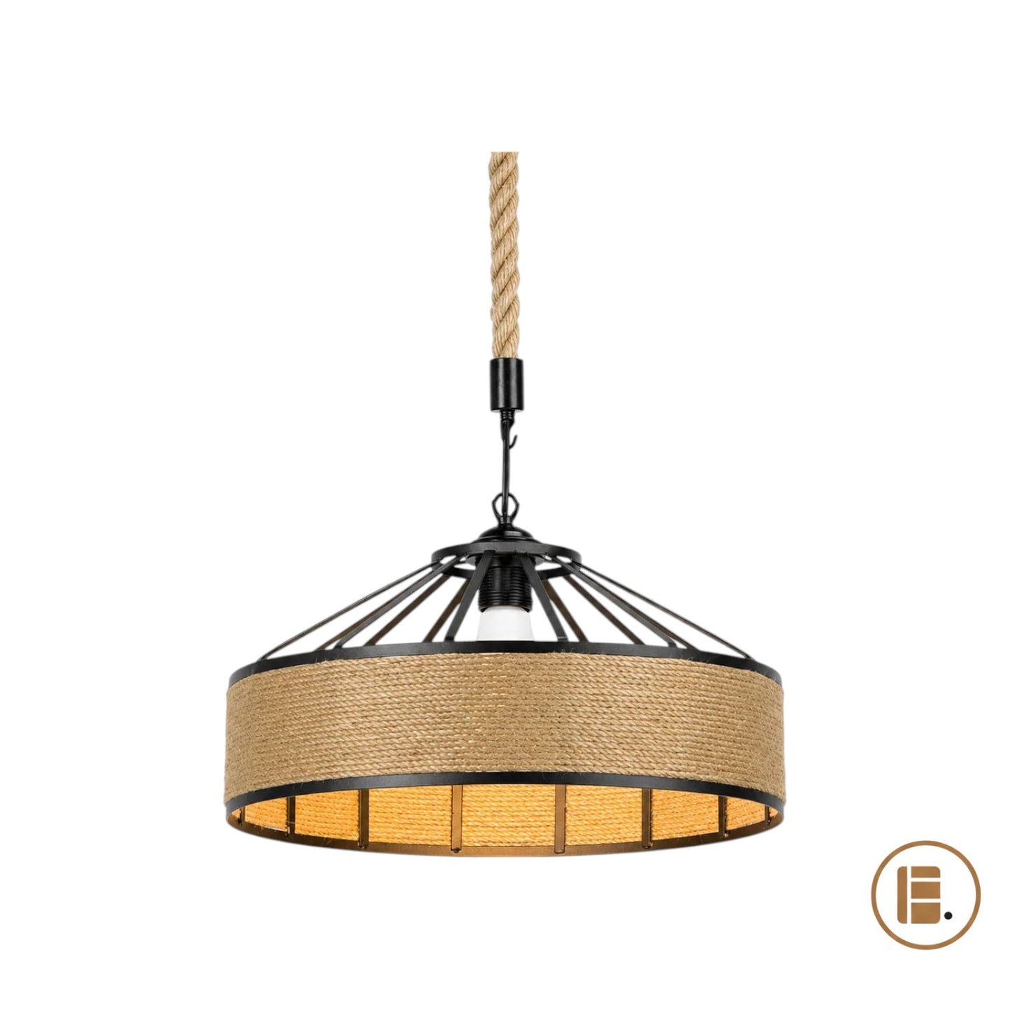 Suspension luminaire | Chanvre Vintage