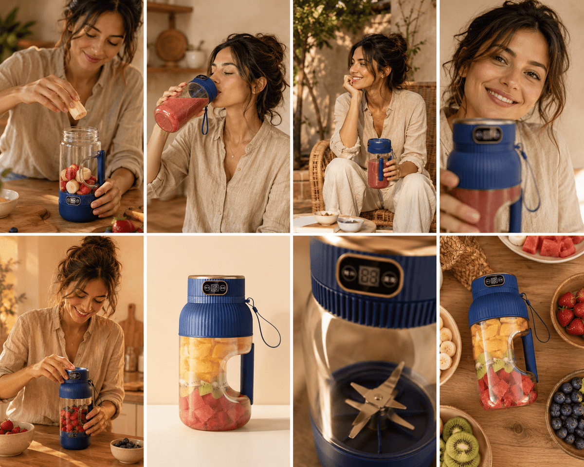 Mélangeur portable | Smoothie Nomade - Minimaliste Lab