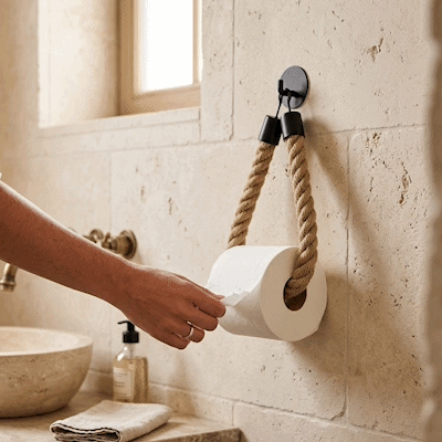 Porte papier toilette | Design Pratique