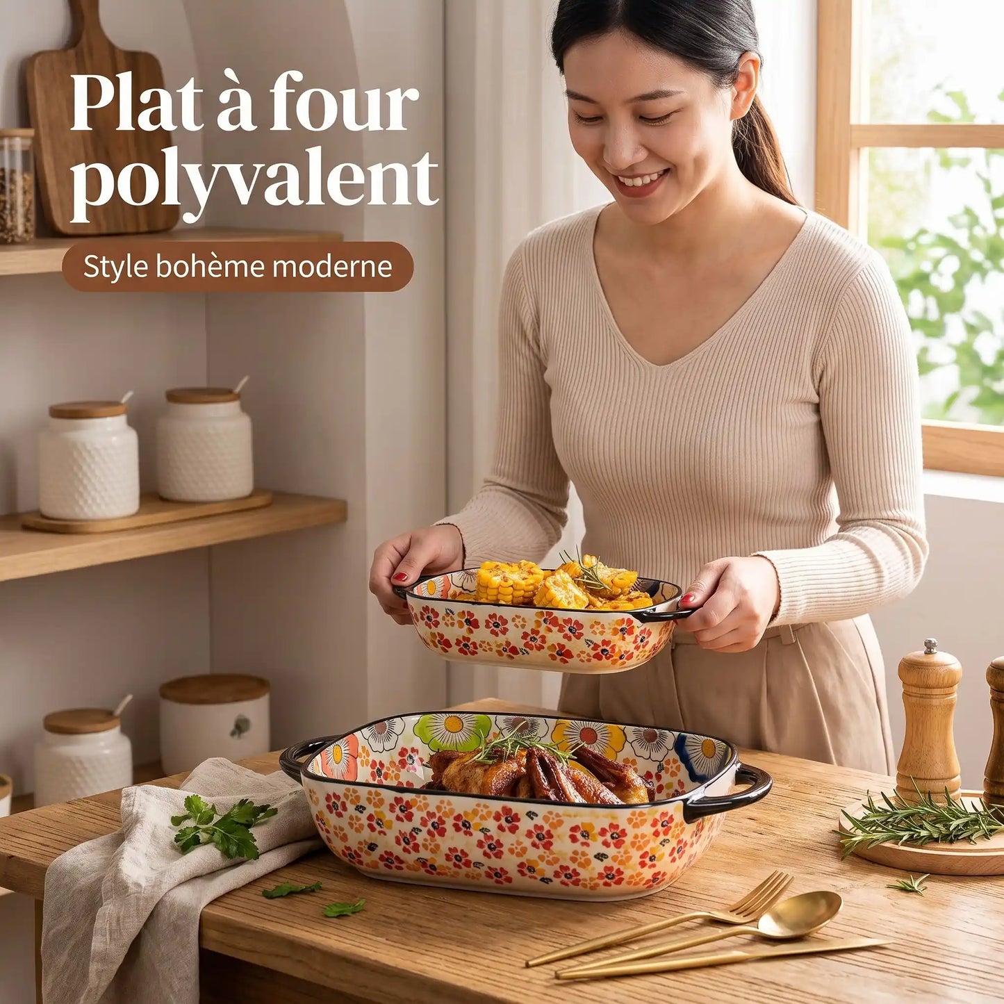 plat à four céramique saine cuisson sans toxines MinimalisteLab