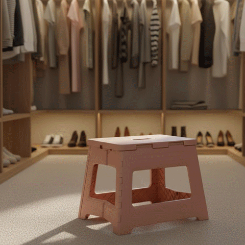Tabouret pliable | Compact Pratique Gain de Place