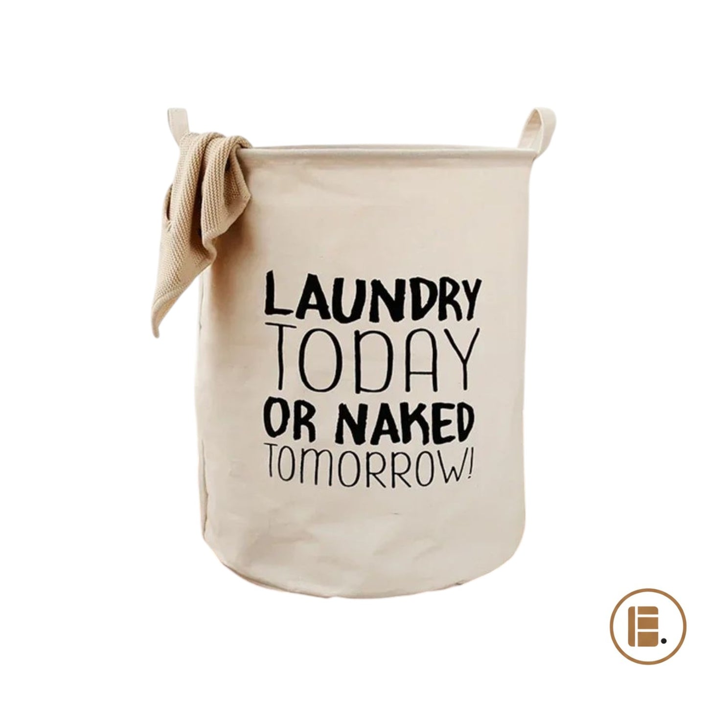 panier Ă linge pratique et design tissu buanderie MinimalisteLab