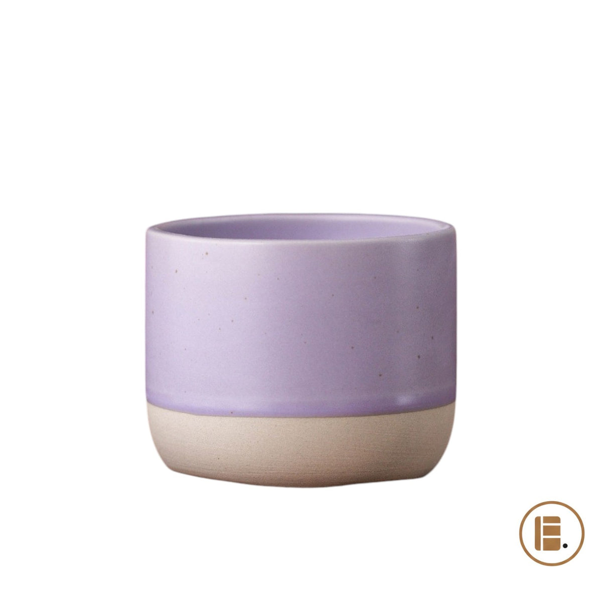 Tasse à café | Wabi-Sabi | Lilas & beige - Minimaliste Lab