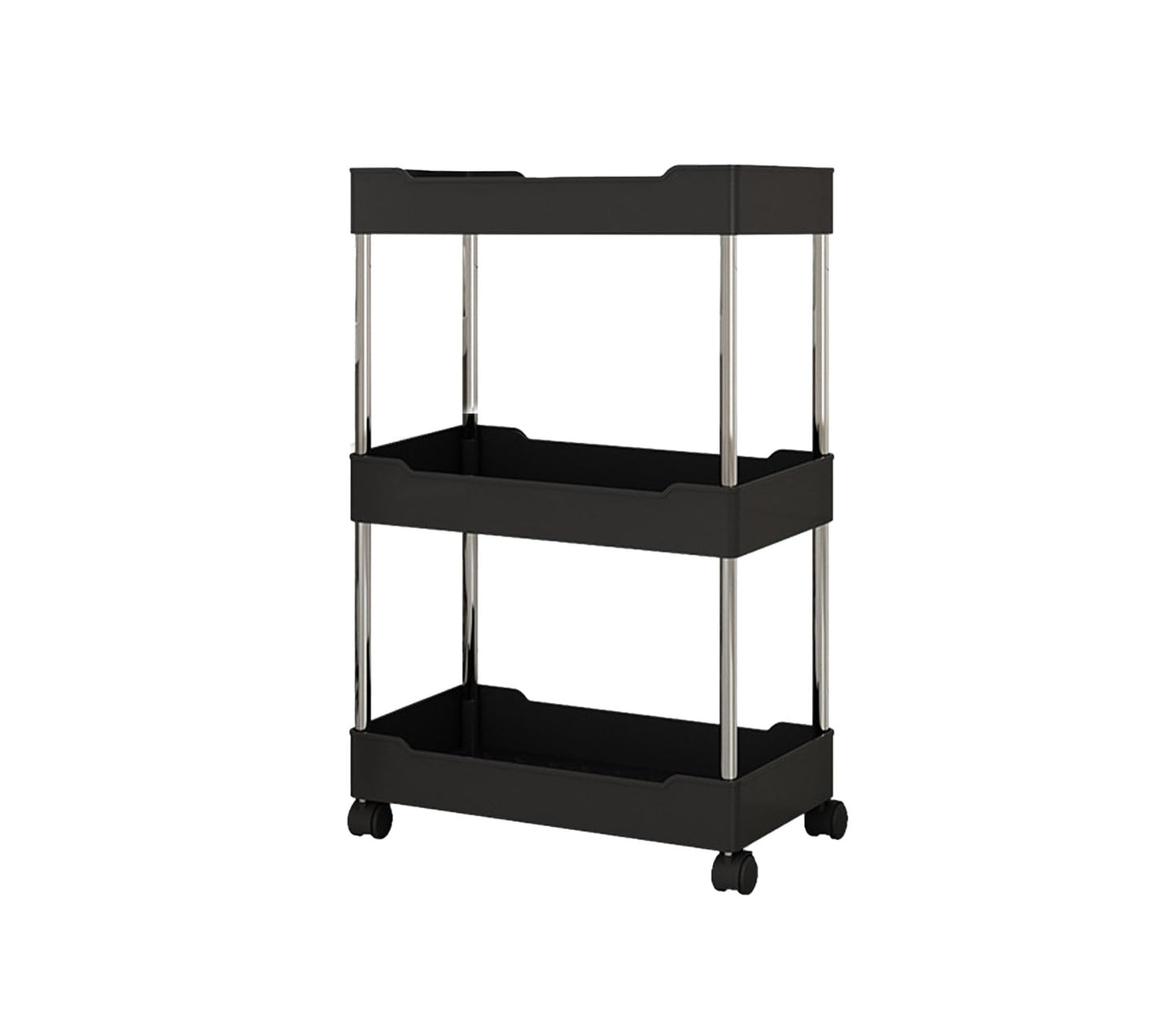 desserte roulettes etroite cuisine mobile vue ensemble produit