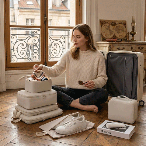 Organisateur de valise | Voyage Optimisé Rangement Facile