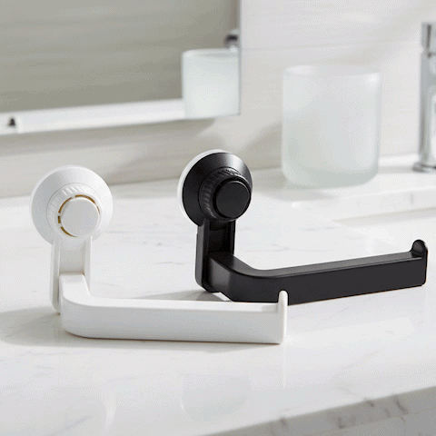 Porte Papier Toilette | Support ventouse minimaliste