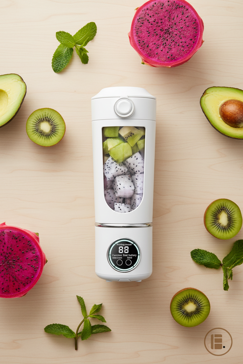 blender smoothie nomade rechargeable lifestyle MinimalisteLab
