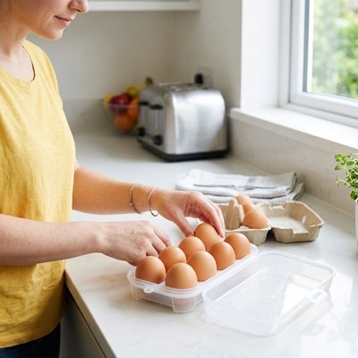 Boite à oeufs | Fraîcheur Garantie Réfrigérateur - Minimaliste Lab