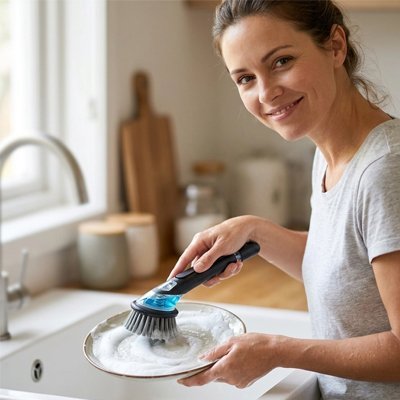 Brosse vaisselle | Écologique Durable Résistante - Minimaliste Lab