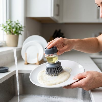 Brosse vaisselle | Ergonomique Durable Cuisine - Minimaliste Lab