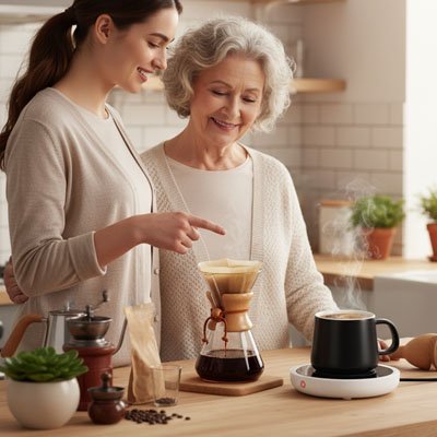 Chauffe tasse | ThermoPro Maintien Température - Minimaliste Lab