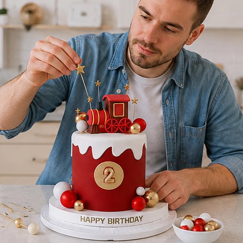 Décoration gateau anniversaire