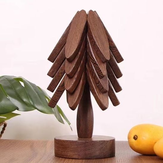 Dessous de plat bois