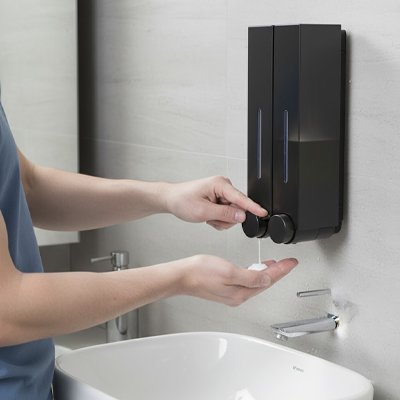 Distributeur de savon mural