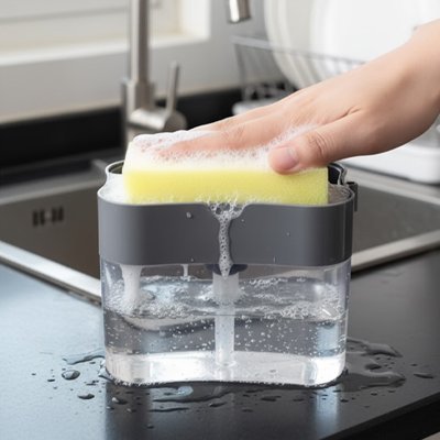 Distributeur liquide vaisselle | Dosage Parfait - Minimaliste Lab