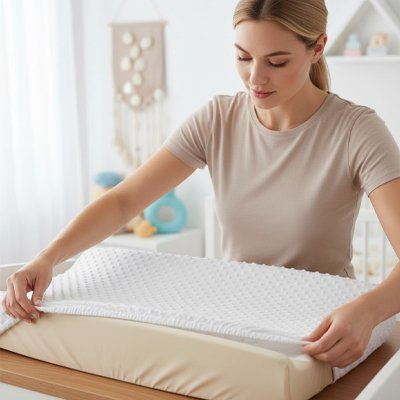 Housse matelas à langer