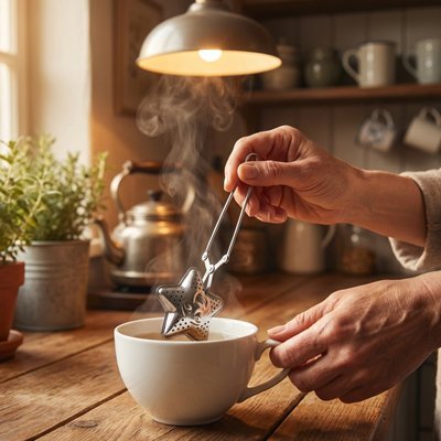 Infuseur à thé | Réutilisable Pratique Inox - Minimaliste Lab