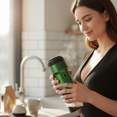 Machine à café | Portable Expresso Nomade - Minimaliste Lab