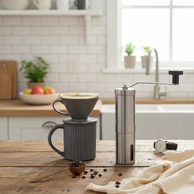 Moulin à café | AromaPrecis Mouture Précise - Minimaliste Lab