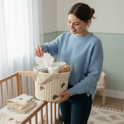 Panier rangement bebe