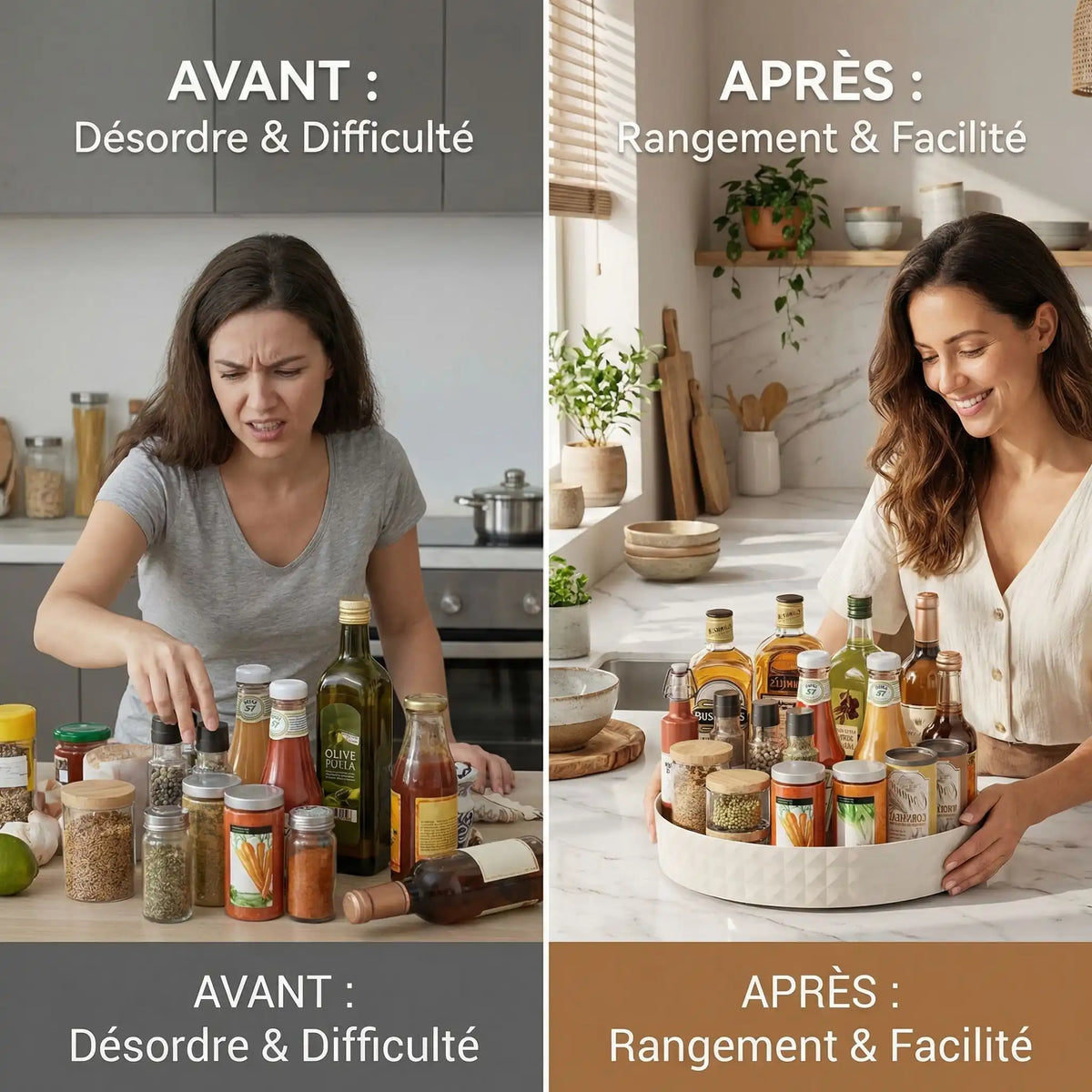 Plateau tournant | Optimiseur d'espace - Minimaliste Lab