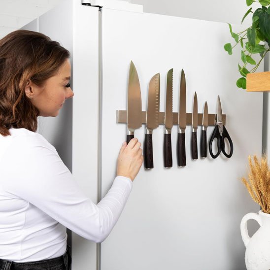 Porte couteaux | Élégant Sécurisé Cuisine - Minimaliste Lab