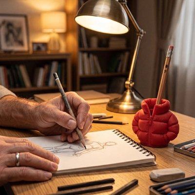 Pot à crayon