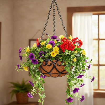 Pot de fleur suspendu