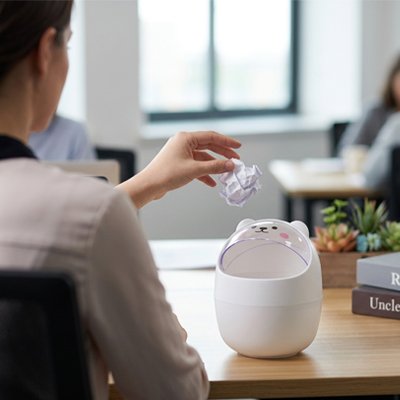 Poubelle de bureau