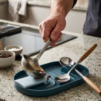 Repose cuillère | Élégant Plan Travail Cuisine - Minimaliste Lab