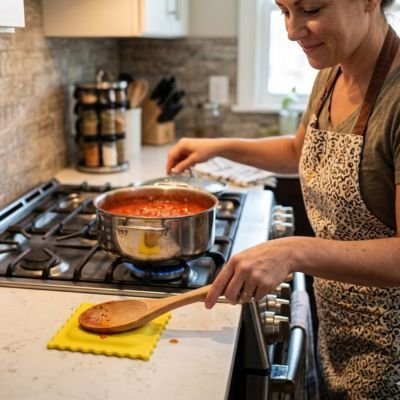Repose cuillère | Plan de Travail Propre Cuisine - Minimaliste Lab