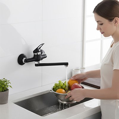 Robinet Cuisine | Design Pratique Bec Orientable - Minimaliste Lab