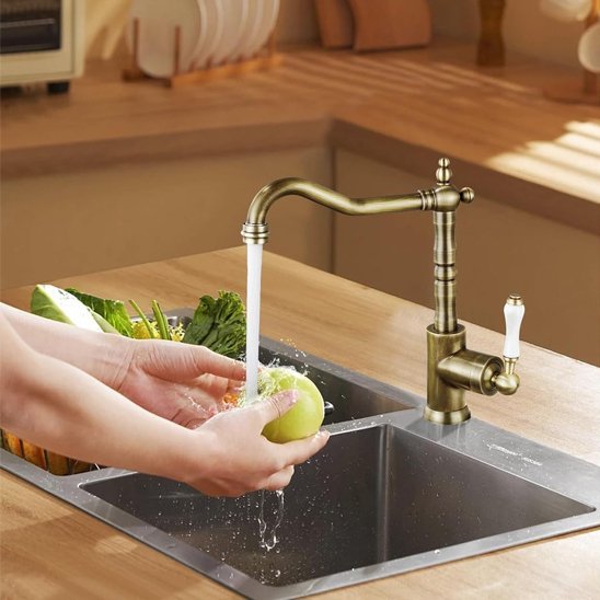 Robinet Cuisine | Design Pratique Bec Pivotant - Minimaliste Lab