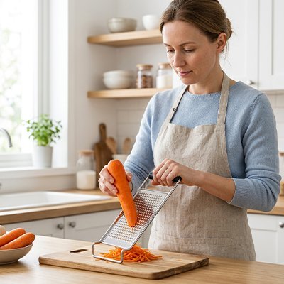 Râpe à légumes manuelle | Ergonomique Polyvalente - Minimaliste Lab