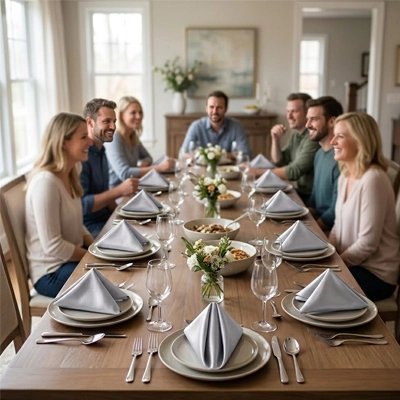 Serviette de table | Élégance Lavable Cuisine - Minimaliste Lab