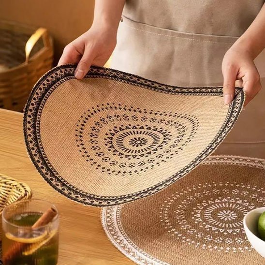 Set de table | Élégance Pratique Antidérapant - Minimaliste Lab