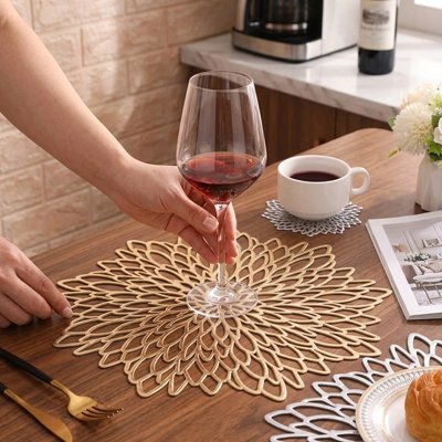 Set de table | Élégant Pratique 4 Coloris - Minimaliste Lab