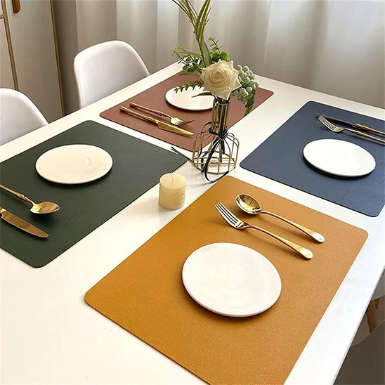 Set de table | Élégant Pratique 9 Coloris - Minimaliste Lab
