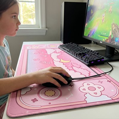 Sous main bureau enfant