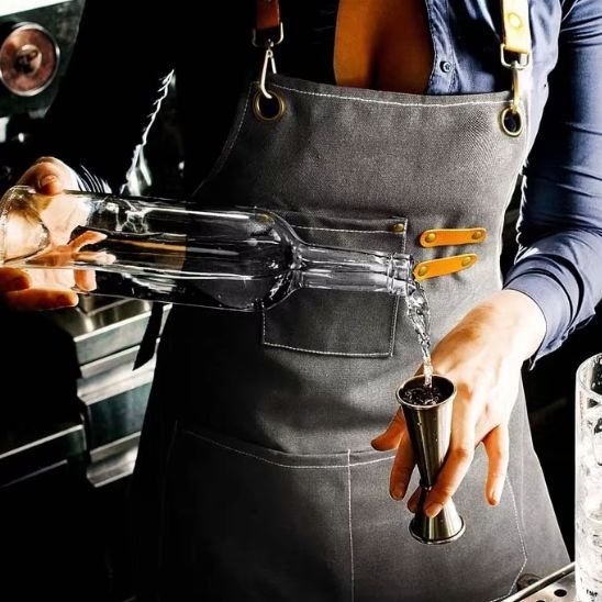 Tablier de cuisine | Résistant Confortable Coton - Minimaliste Lab