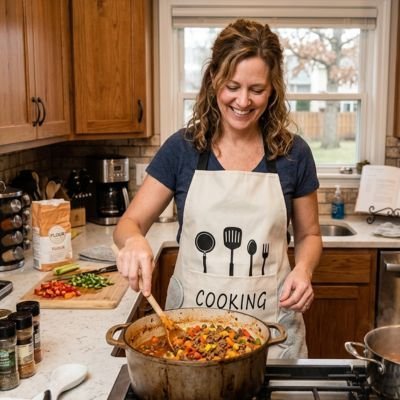 Tablier de cuisine | Résistant Élégant Imperméable - Minimaliste Lab