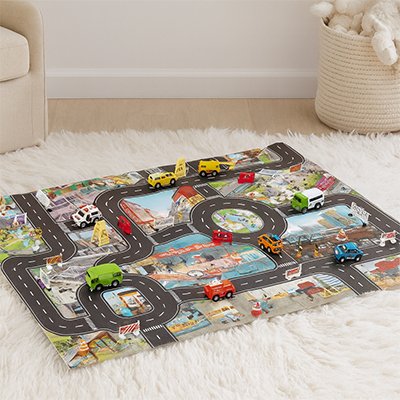 Tapis circuit voiture
