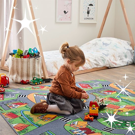 Tapis circuit voiture