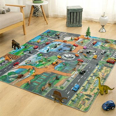 Tapis circuit voiture