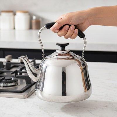 Théière en inox | Élégante et Durable - Minimaliste Lab