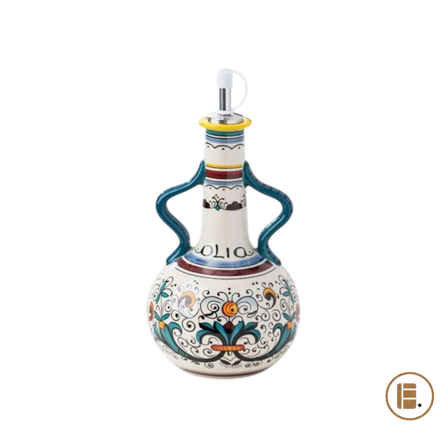 Bouteille pour huile | Céramique Artisanale Italienne