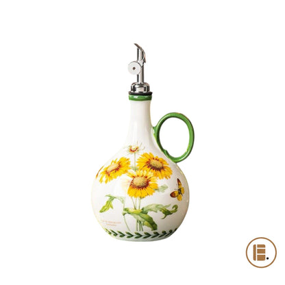 Bouteille pour huile | Tournesol Céramique