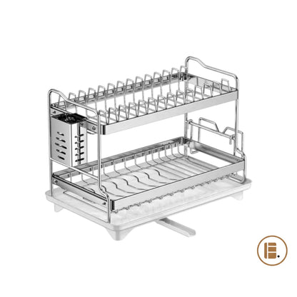 égouttoir vaisselle InoxDual double niveau cuisine MinimalisteLab