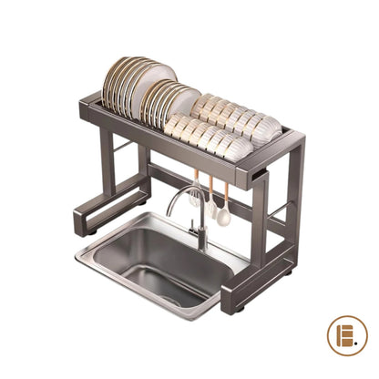 Egouttoir vaisselle | Noir Mat Gain de Place