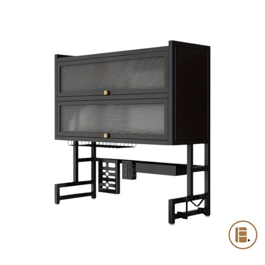 égouttoir vaisselle TriLevel 3 niveaux cuisine MinimalisteLab